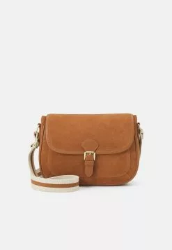 Anna Field Leather - Across Body Bag - Cognac
