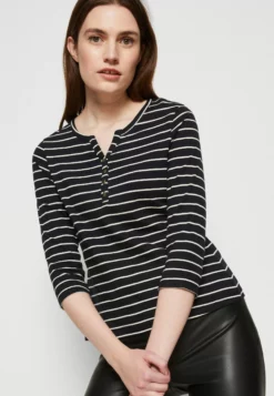 Anna Field Long Sleeved Top - Black White 3 Anna Field Long Sleeved Top - Black White -Anna Field Shop 6c26a447320c4b0fafdf68601982e60d scaled