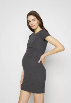 Anna Field MAMA Short Sleeves - Jersey Dress