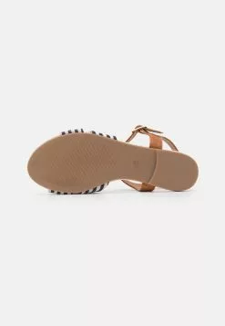 Anna Field Sandals - Cognac/Dark Blue -Anna Field Shop 6f493abd1b444267b0757d5649e06ed2 scaled