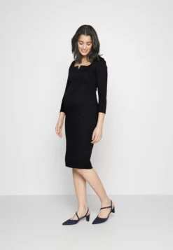 Anna Field MAMA Notch Neckline Midi Dress - Jersey Dress