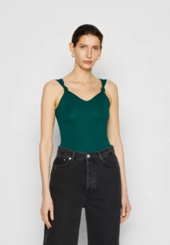 Anna Field Top - Dark Green