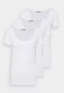 Anna Field 3 Pack - Basic T-Shirt - White -Anna Field Shop 761f2bf994f04694bdad134d50a5d03f scaled