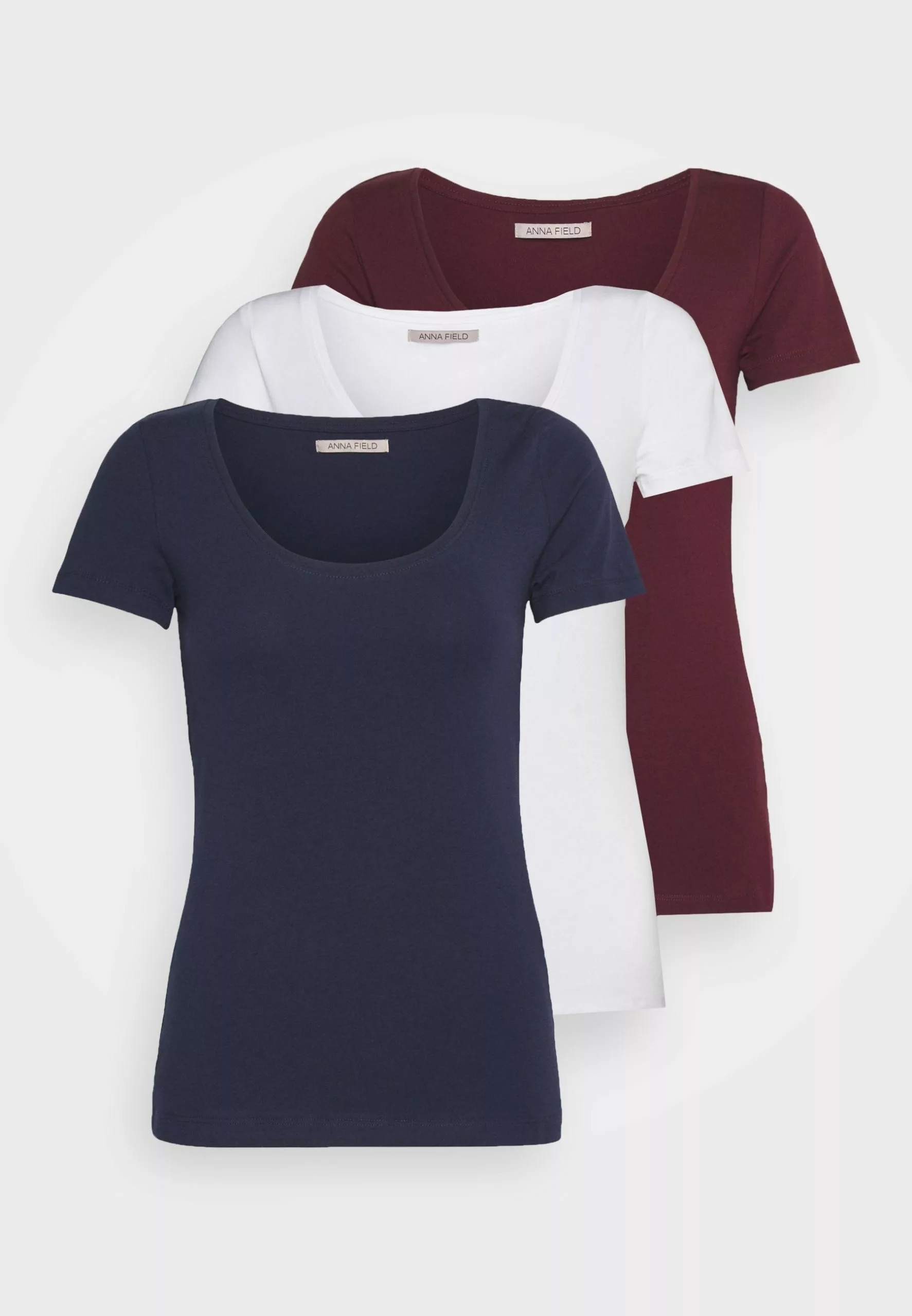 3 Pack - Basic T-Shirt - Dark Red/Dark Blue/White Anna Field 3 Pack - Basic T-Shirt - Dark Red/Dark Blue/White -Anna Field Shop 79b914b97e764c60be392bd7e01017d1 scaled