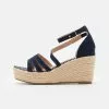 Anna Field Platform Sandals - Blue