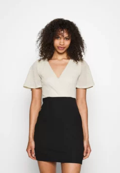 Anna Field Shift Dress - Gold/Black -Anna Field Shop 7a80ea5c9a46453da2bbf559ccf18176 scaled