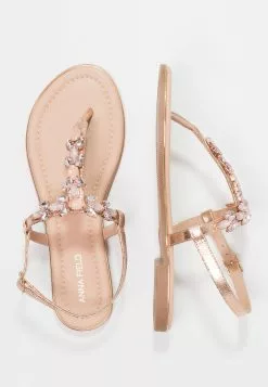 Anna Field T-Bar Sandals - Rose Gold -Anna Field Shop 7bbfb1d7134540f89295e486c7807547