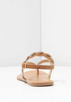 Anna Field Wide Fit T-Bar Sandals - Cognac -Anna Field Shop 818495a3a59b4e49a45a5b721c802aee