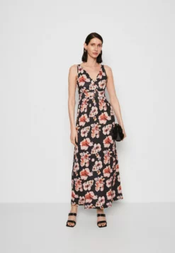 Anna Field Maxi Dress - Black/Pink/Multicoloured -Anna Field Shop 82b1ce8973b54d8c977f3db9ae1240f8 scaled