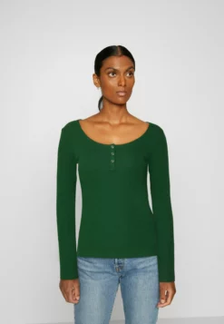 Anna Field Long Sleeved Top - Dark Green