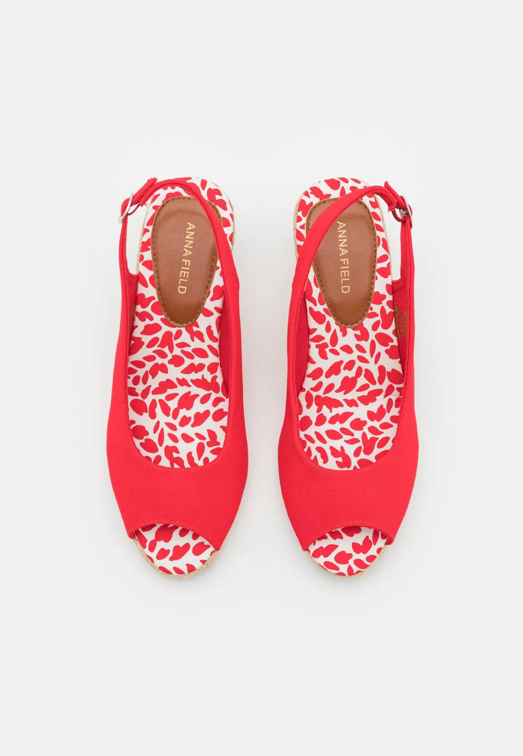 Wedge Sandals - Red Anna Field Wedge Sandals - Red -Anna Field Shop 84a7002469464f0eb3207c9289154773 scaled