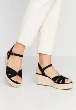 Anna Field Platform Sandals - Black