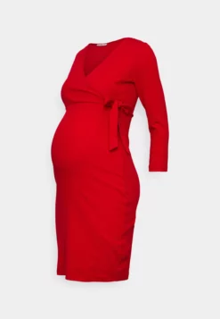 Anna Field MAMA Wrapped Dress - Jersey Dress - Red 3 Anna Field MAMA Wrapped Dress - Jersey Dress - Red -Anna Field Shop 86c0a5fabb08475fba3e43d6db80726c scaled
