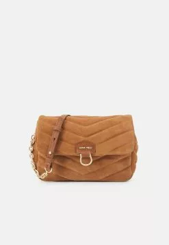 Anna Field Leather - Across Body Bag - Cognac