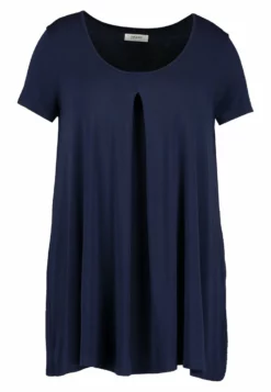 Anna Field Curvy Basic T-Shirt - Maritime Blue -Anna Field Shop 8c580dcd70df494c8027f28e517aa25b