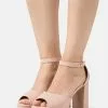 Anna Field Platform Sandals - Light Pink