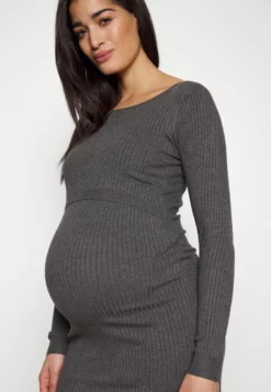 Anna Field MAMA Jumper Dress - Mottled Dark Grey 3 Anna Field MAMA Jumper Dress - Mottled Dark Grey -Anna Field Shop 9a06968578194d5ab9c55dd49c8a1972 scaled