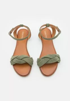 Anna Field Leather - Sandals - Khaki -Anna Field Shop 9a88df08c5874fc2bfff3b2e487eff3d scaled
