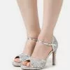 Anna Field High Heeled Sandals - Silver