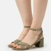 Anna Field Leather - Sandals - Khaki