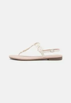 Anna Field Wide Fit T-Bar Sandals - White