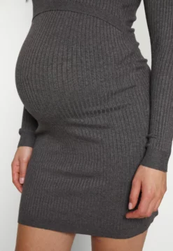 Anna Field MAMA Jumper Dress - Mottled Dark Grey 5 Anna Field MAMA Jumper Dress - Mottled Dark Grey -Anna Field Shop a28cefaeecad4a9baa782c1e9c8bbb0c scaled