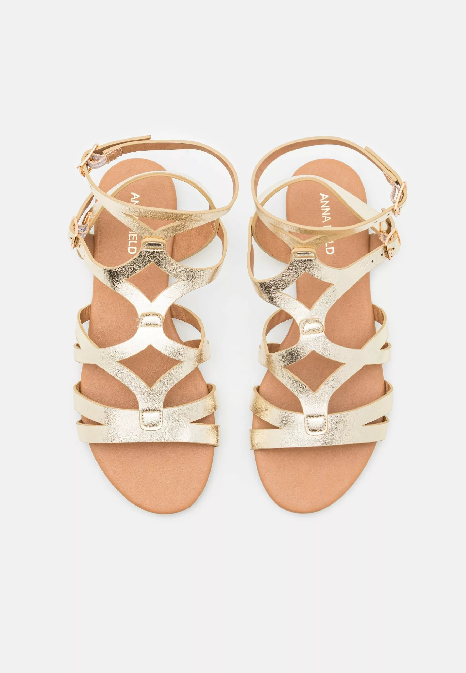 Sandals - Gold Anna Field Sandals - Gold -Anna Field Shop a844909db7634db1b9def3ba9aa0b4da scaled