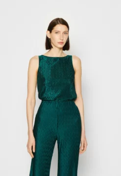 Anna Field Top - Dark Green