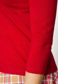 Anna Field Curvy Long Sleeved Top - Red -Anna Field Shop a998e801ea4b4223aafa96290812e457 scaled