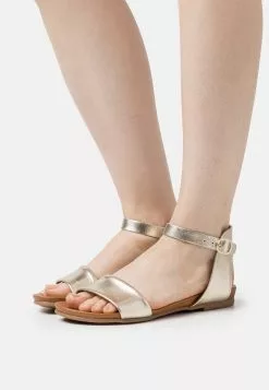 Anna Field Leather- Sandals - Gold