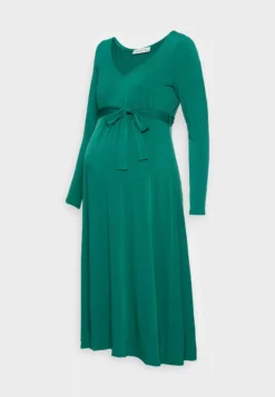 Anna Field MAMA Jersey Dress - Green