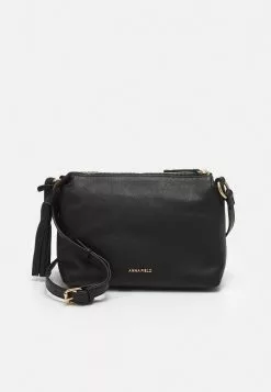 Anna Field Leather - Across Body Bag - Black