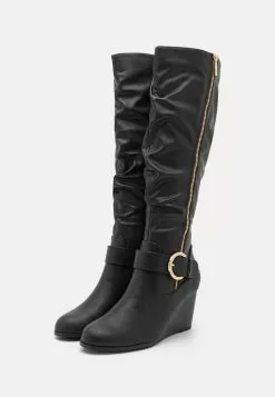Anna Field Wedge Boots - Black -Anna Field Shop b6816c9a031d40128cadf9fb9265d786 scaled