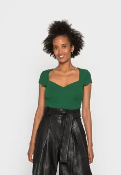 Anna Field Print T-Shirt - Green