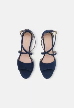 Anna Field Leather- High Heeled Sandals - Dark Blue -Anna Field Shop bb9adf3cdcda48e8847bbbfb7f0a5f72 scaled