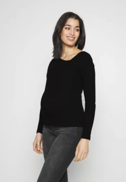 Anna Field MAMA Long Sleeved Top - Black