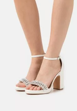 Anna Field High Heeled Sandals - White