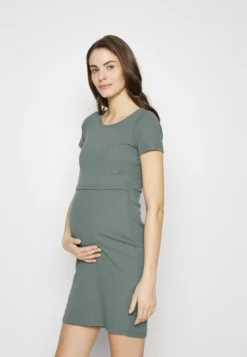 Anna Field MAMA Short Sleeves - Jersey Dress