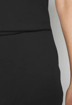 Anna Field Petite Drapped Neckline Smart Bodycon Sleeveless Mini Dress - Jersey Dress - Black -Anna Field Shop c5a8b3e2405f4b72b874a59f71d5803b scaled