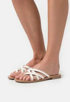 Anna Field T-Bar Sandals - White