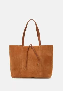 Anna Field Leather - Tote Bag - Cognac