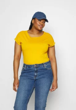 Anna Field Curvy Long- Basic T-Shirt - Dark Yellow -Anna Field Shop d29eef0a6245477fbce2c9dd47984496 scaled