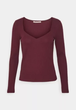 Anna Field Long Sleeved Top - Dark Red 3 Anna Field Long Sleeved Top - Dark Red -Anna Field Shop d41c896411994529a1752d96bd9fc656 scaled