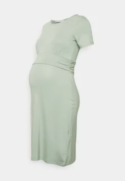 Anna Field MAMA Short Sleeves Ruched Waist Mini Flared Dress - Jersey Dress - Light Green 3 Anna Field MAMA Short Sleeves Ruched Waist Mini Flared Dress - Jersey Dress - Light Green -Anna Field Shop d7911692bf414b6ea011ce716f6aa094 scaled