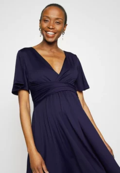 Anna Field MAMA Sleeves Wrap Waist V Flared Mini Dress- Jersey Dress - Dark Blue 3 Anna Field MAMA Sleeves Wrap Waist V Flared Mini Dress- Jersey Dress - Dark Blue -Anna Field Shop d9551b1e49b54f0d89bacfa8c121a8d2 scaled