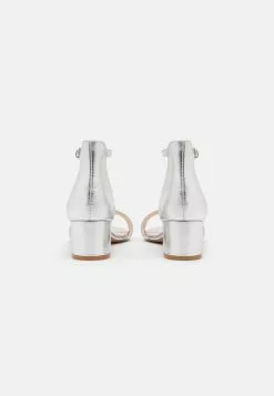 Anna Field Leather - Sandals - Silver -Anna Field Shop e37e868dff2f477fb18d93e4deba5f98 scaled