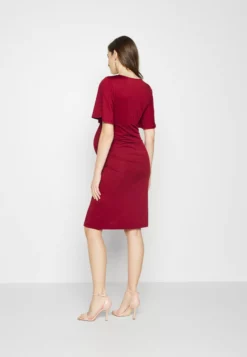 Anna Field MAMA Jersey Dress - Dark Red -Anna Field Shop e54de29b9af0496fa60679b11a0e1c09 scaled