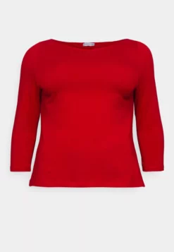 Anna Field Curvy Long Sleeved Top - Red -Anna Field Shop e9bbff8accf145039b4f505945f5a590 scaled