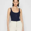 Anna Field Top - Dark Blue