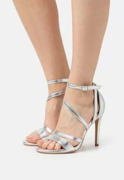 Anna Field High Heeled Sandals - Silver